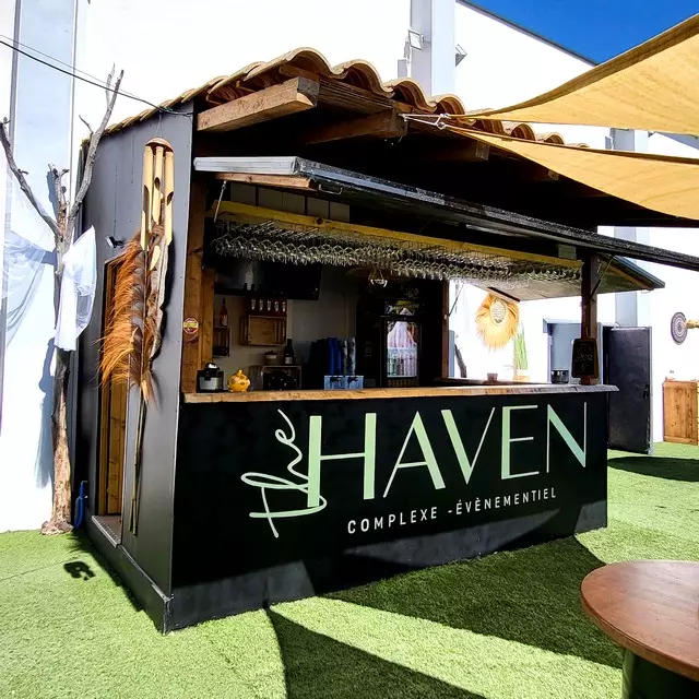 Fresque Murale Logo Entreprise - Cabaret The Haven, Lunel