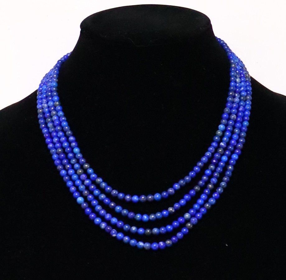 Thumbnail: lapis lazuli layered necklace