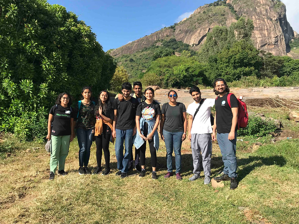 Lab trek to Kabbaladurga