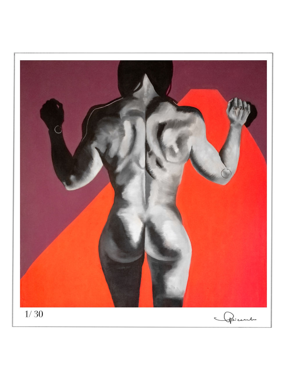 Miniatura: UNFRAMED Original Print from the First Collection 18"X24"