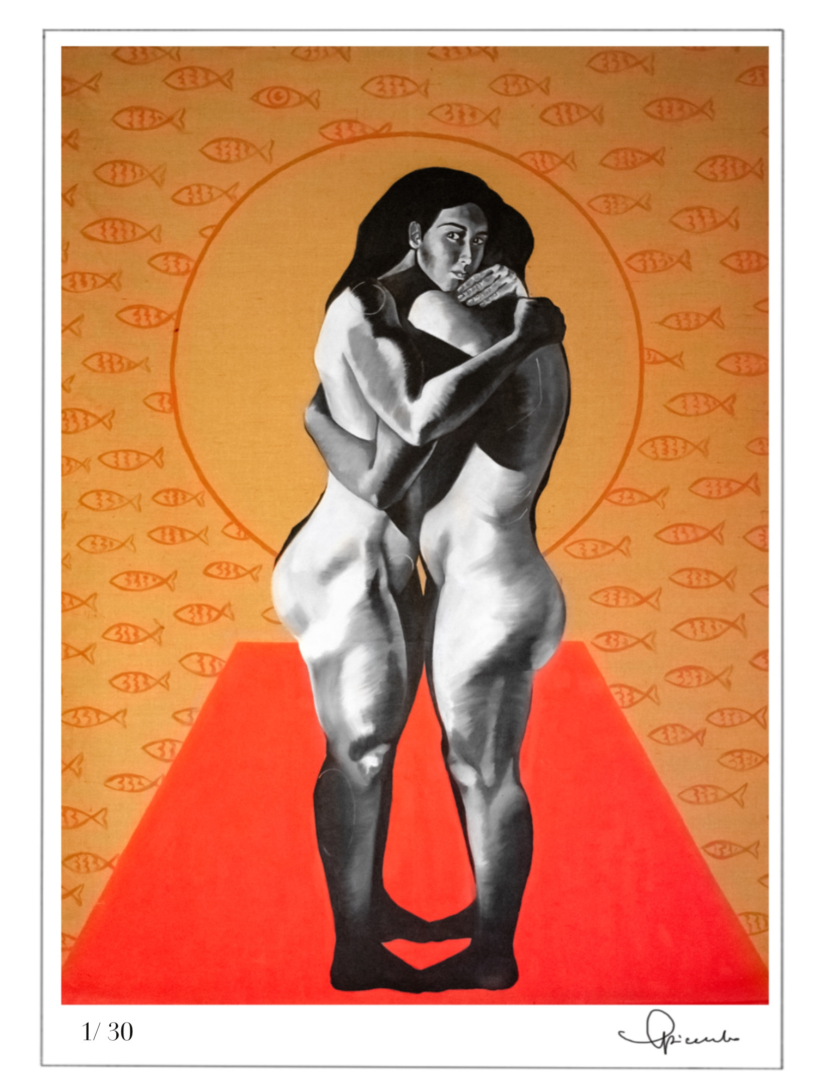 UNFRAMED Original Print from the First Collection 20"x24"