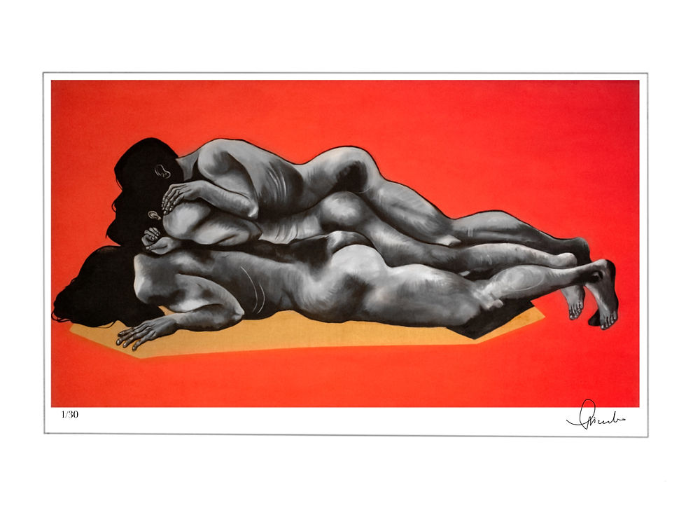 Miniatura: UNFRAMED Original Print from the First Collection 18"X24"