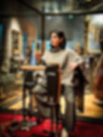 Charlotte Dubois au musée de la musique à Paris