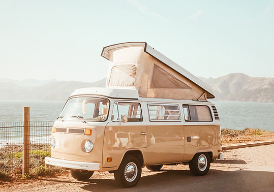 Vintage Beige Van