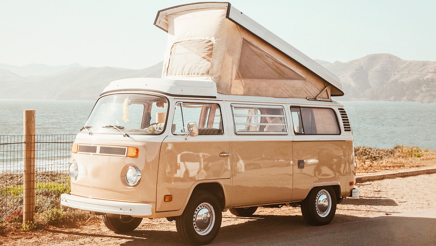 Vintage Beige Van