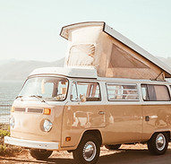 Vintage Beige Van