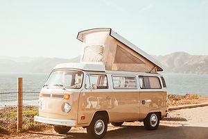 Vintage Beige Van