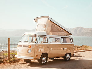 Vintage Beige Van