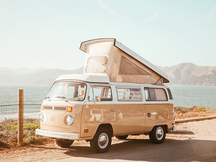 Vintage Beige Van