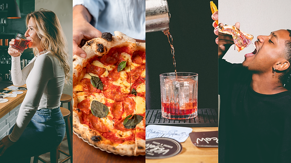 PIZZA DRINK HAPPY HOUR