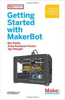 Getting Started with MakerBot Book Cover and all interior illustrations