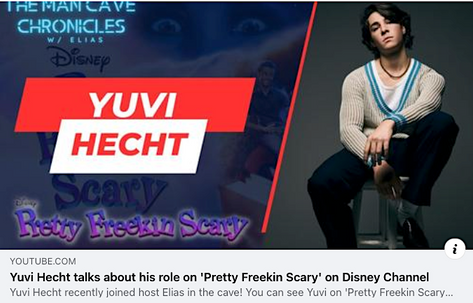Yuvi Hecht talks about his role on 'Pretty Freekin Scary' on Disney Channel