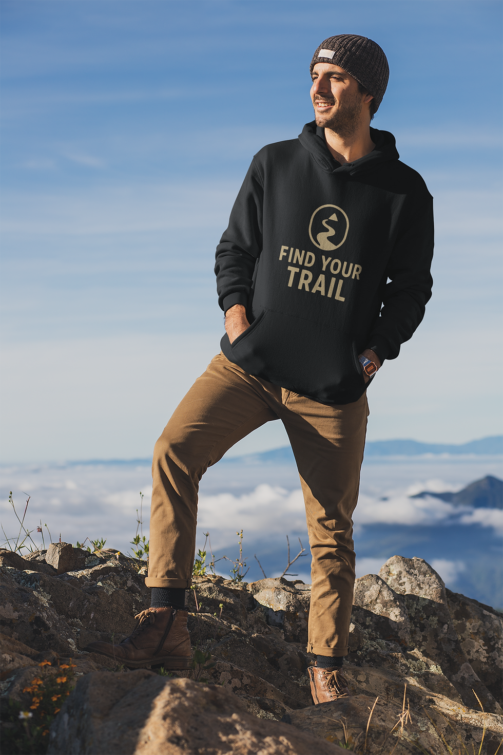 Find Your Trail Mountain Hoodie – Men's Edition