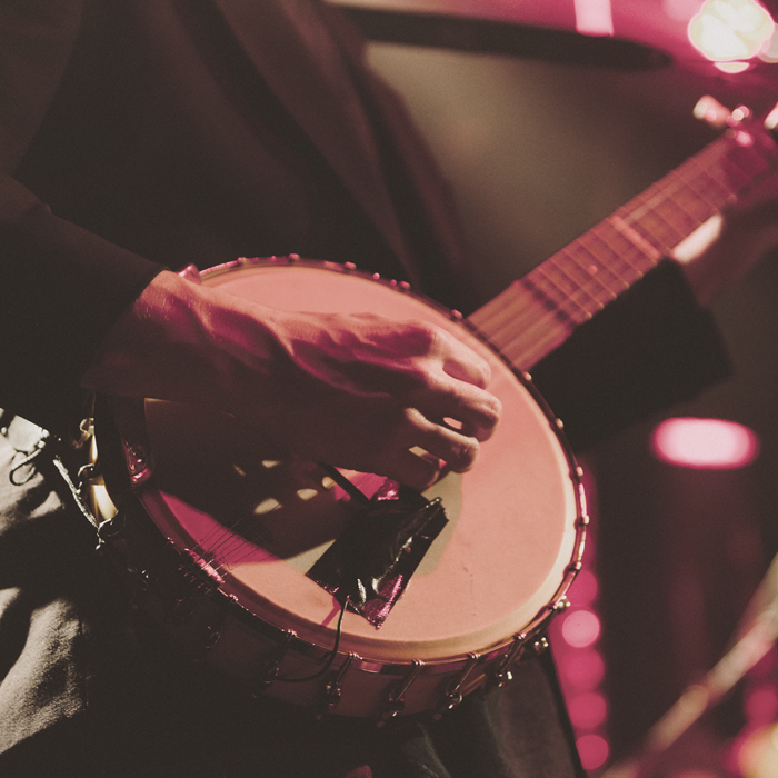 Banjo Player Performing
