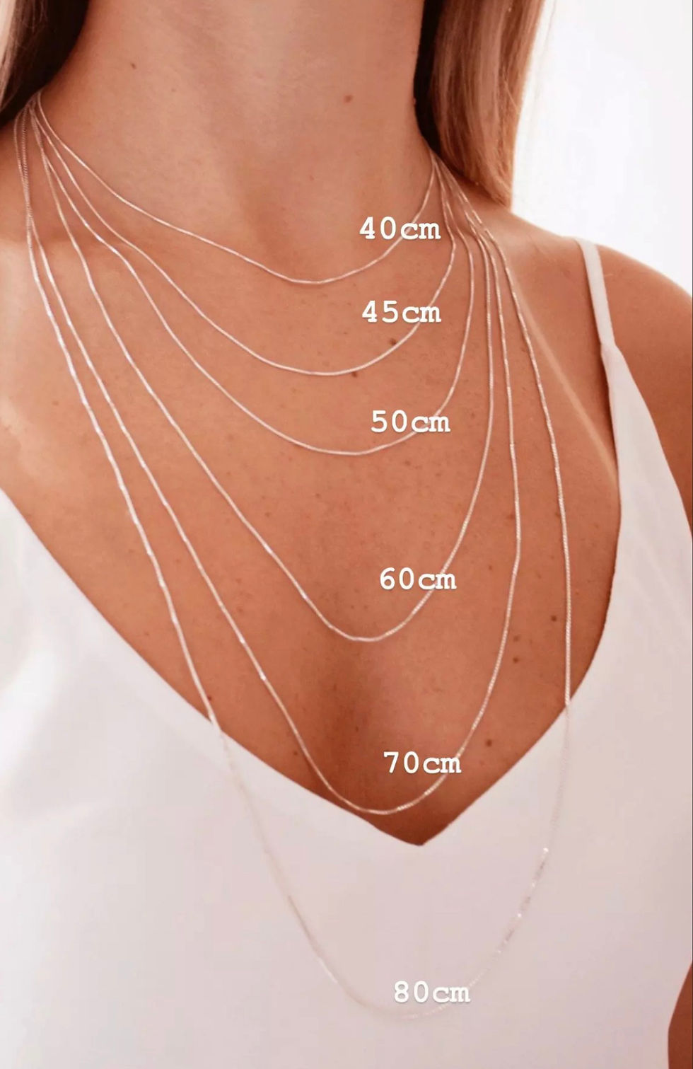 Miniatura: Colar Ponto de Luz Redondo 45cm Prata 925