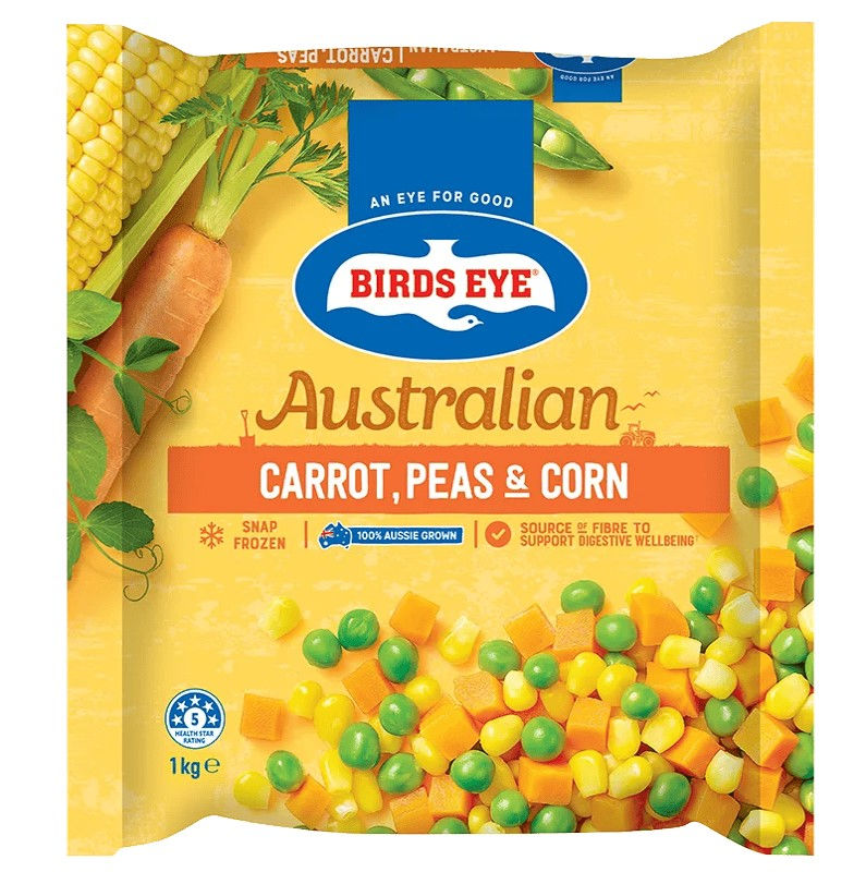 B/EYE C/HARV CARR,PEAS,CORN 1KG