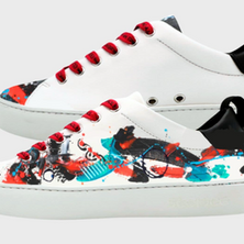 Meg artiste peintre Sneakers Scoloco /Sneakers unisexes EklaLOCO