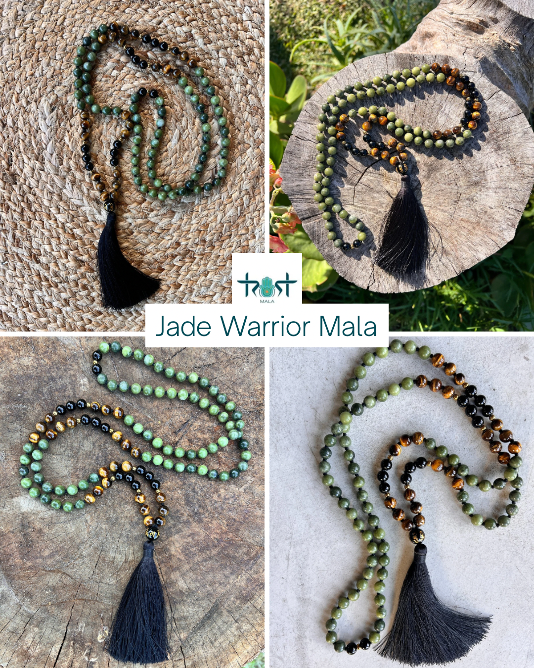Jade Warrior Mala