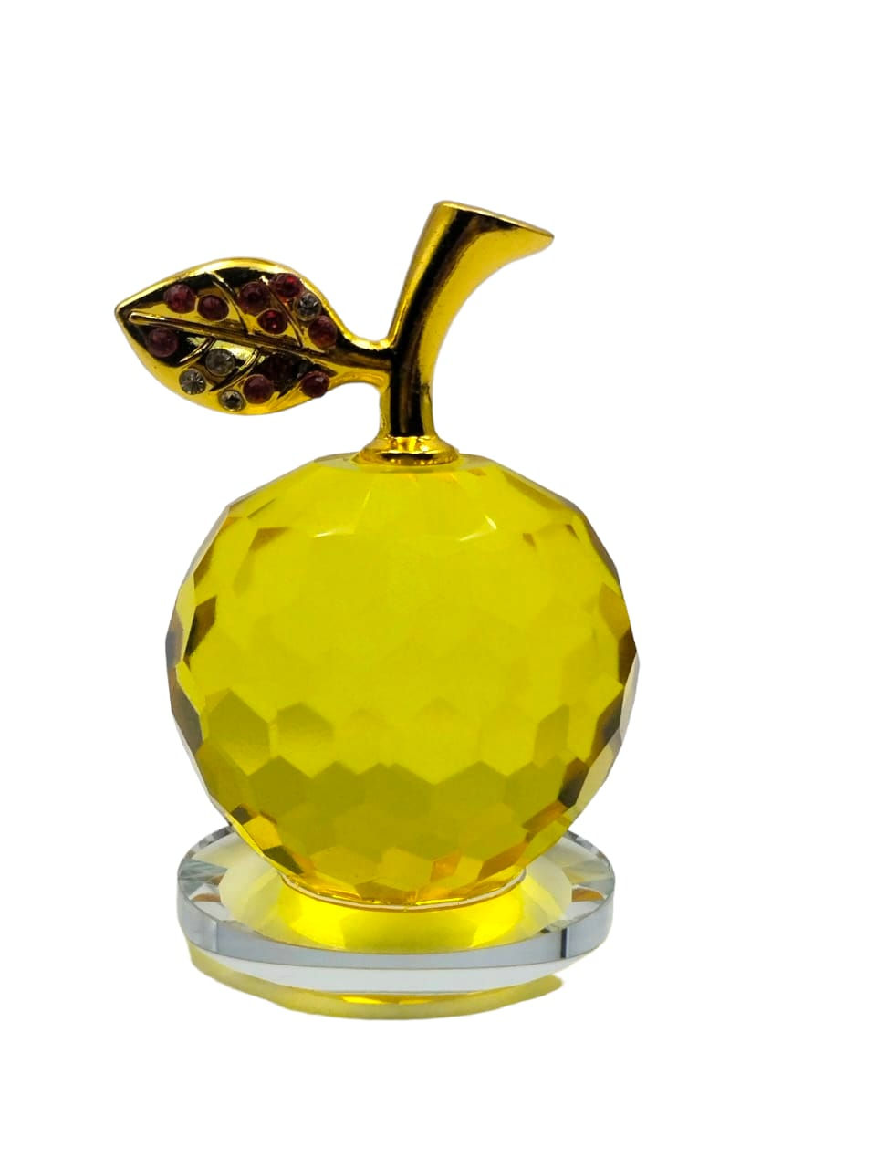 Miniatura: FIGURAS DECORATIVAS MANZANAS DE CRISTAL