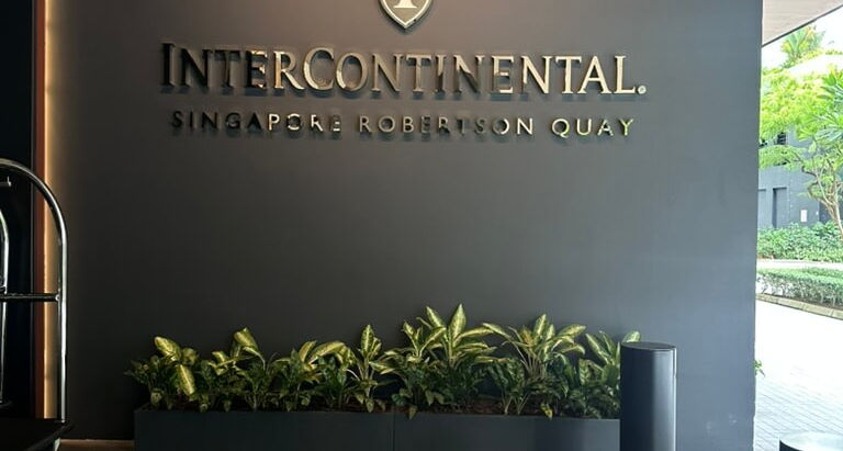 InterContinental Robertson Quay Singapore Review.
