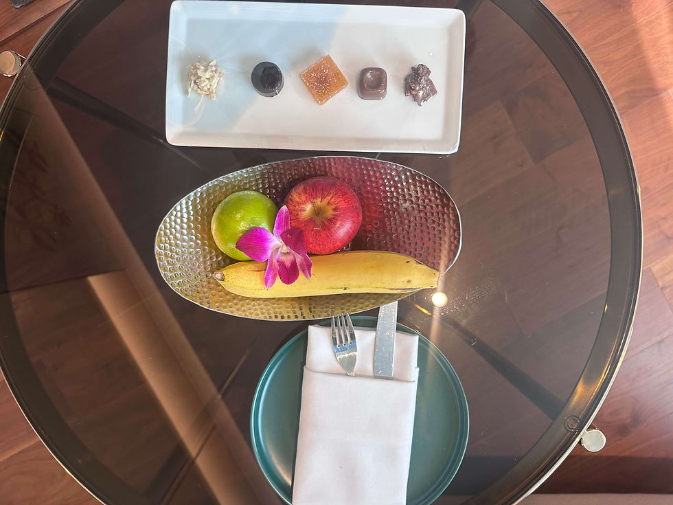 InterContinental Bangkok - Welcome treats
