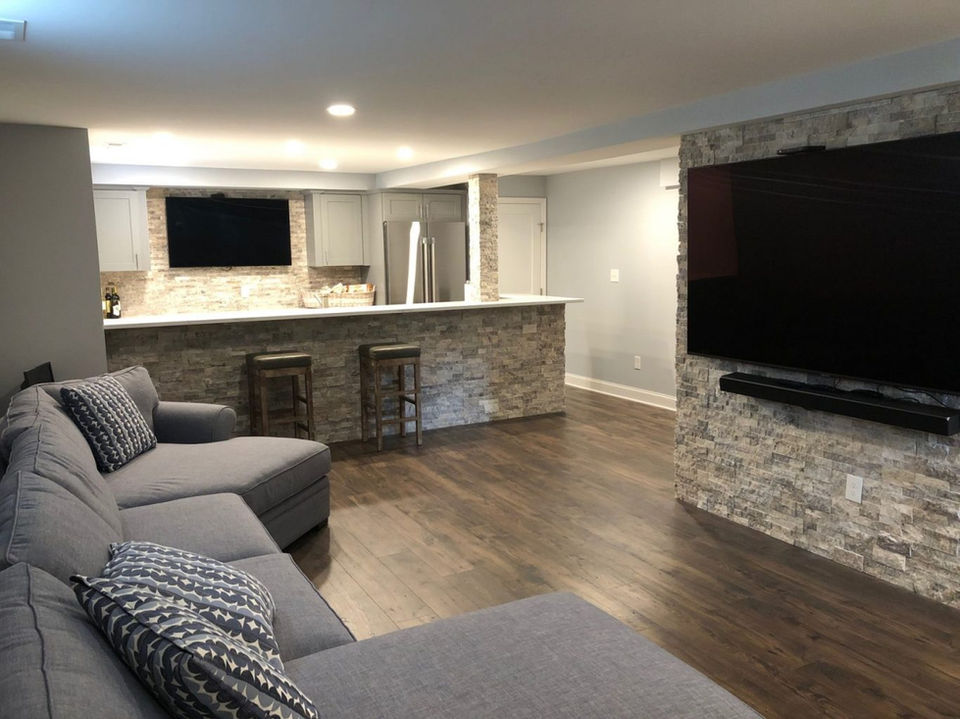 Award-Winning Basement Redesign: Dover, DE.