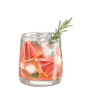 Fruchtig-herber Jasmine Cooler – Sommerdrink mit Teapsy Likör, Grapefruitsaft und Soda