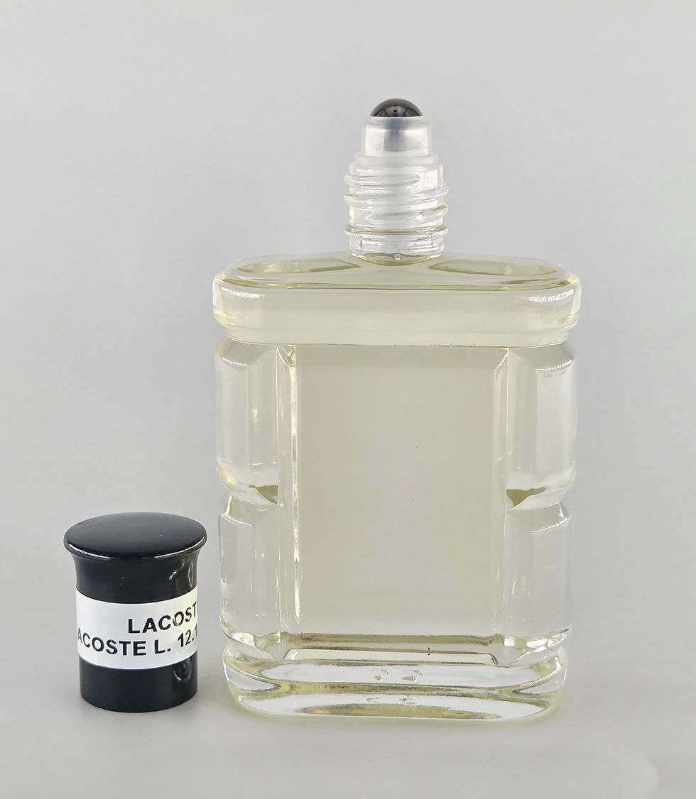 Thumbnail: Lacoste Eau De Lacoste L.12.12 Noir Designer Fragrance Oil Roll-on 2oz