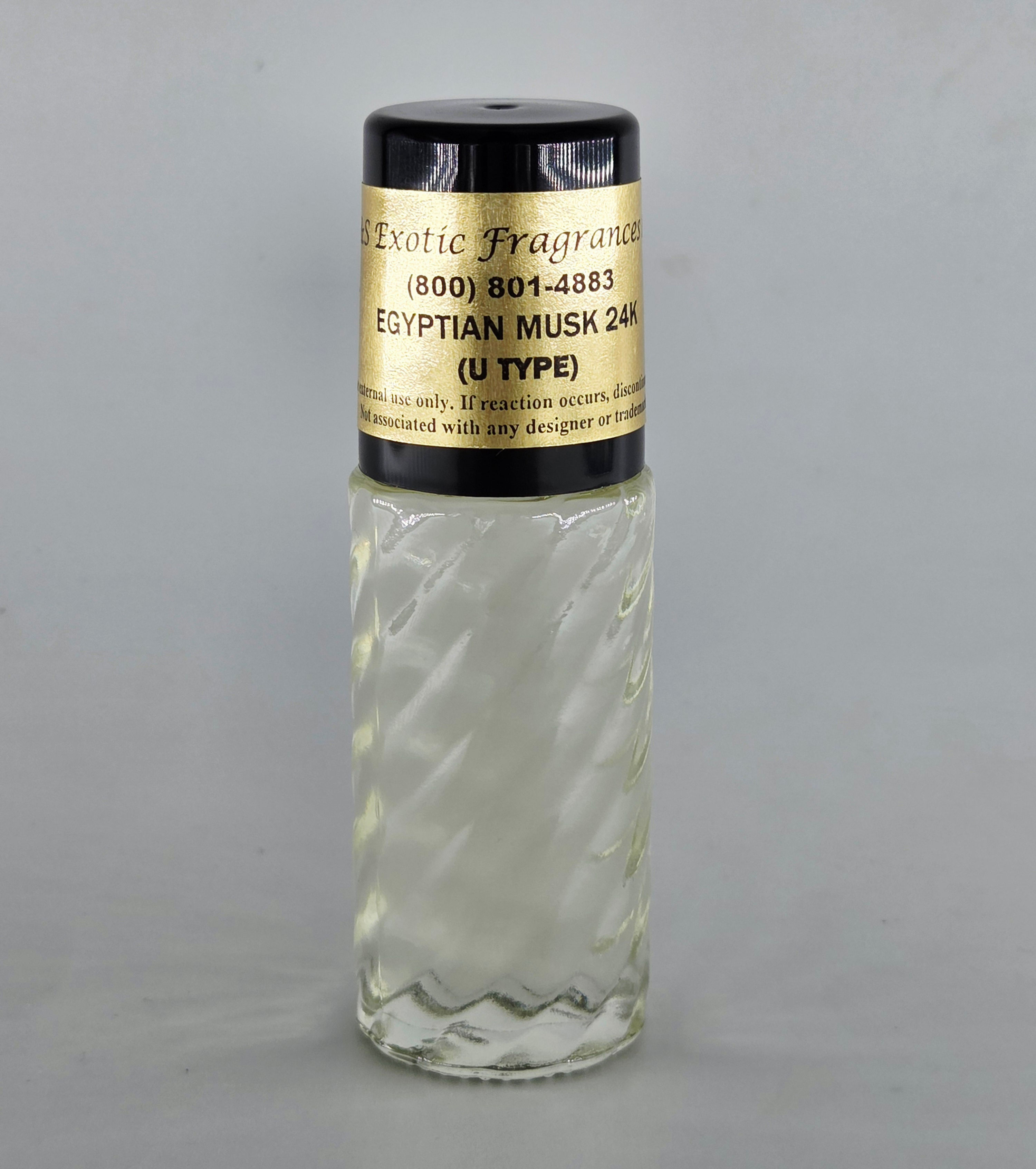 Egyptian Musk 24k Designer Fragrance Oil (U) Roll-on 1oz