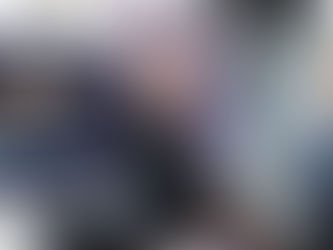 Man and woman talking at expo stand