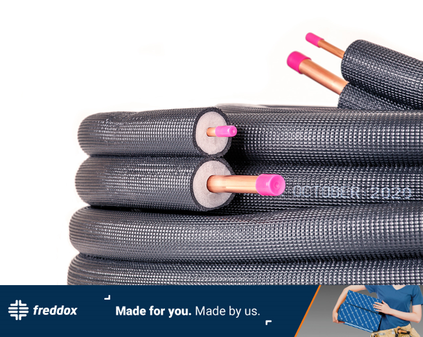 Sīktēls: Melnas dubultas izolētas caurules