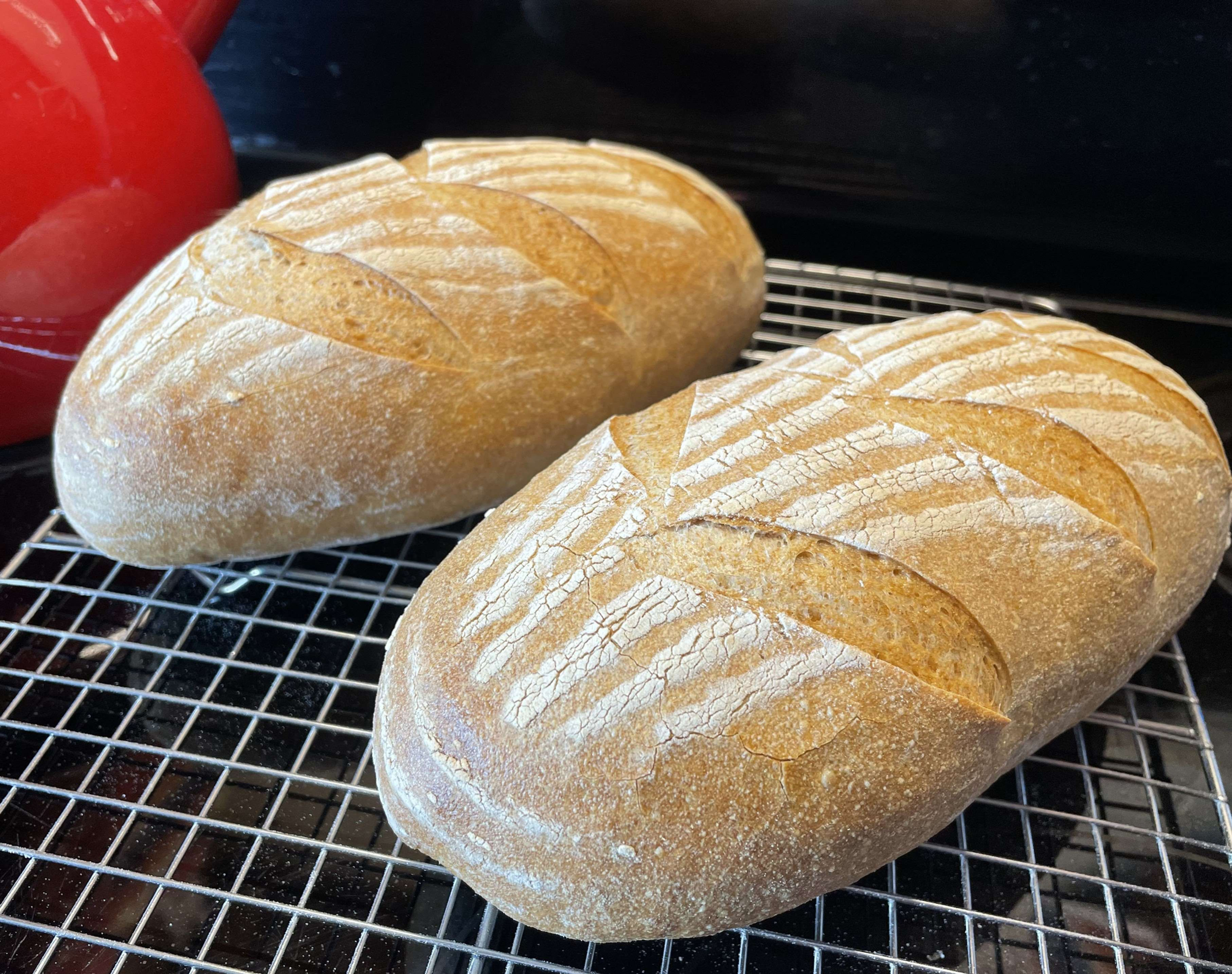 Whole Wheat Sourdough Bâtards