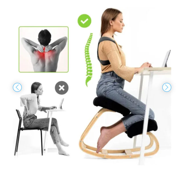 Thumbnail: SPOSAFE Adjustable Back Posture Corrector Belt - Neck & Spine Support for Pain