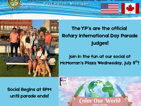 Blue Water Young Professionals to Judge Rotary International Parade
