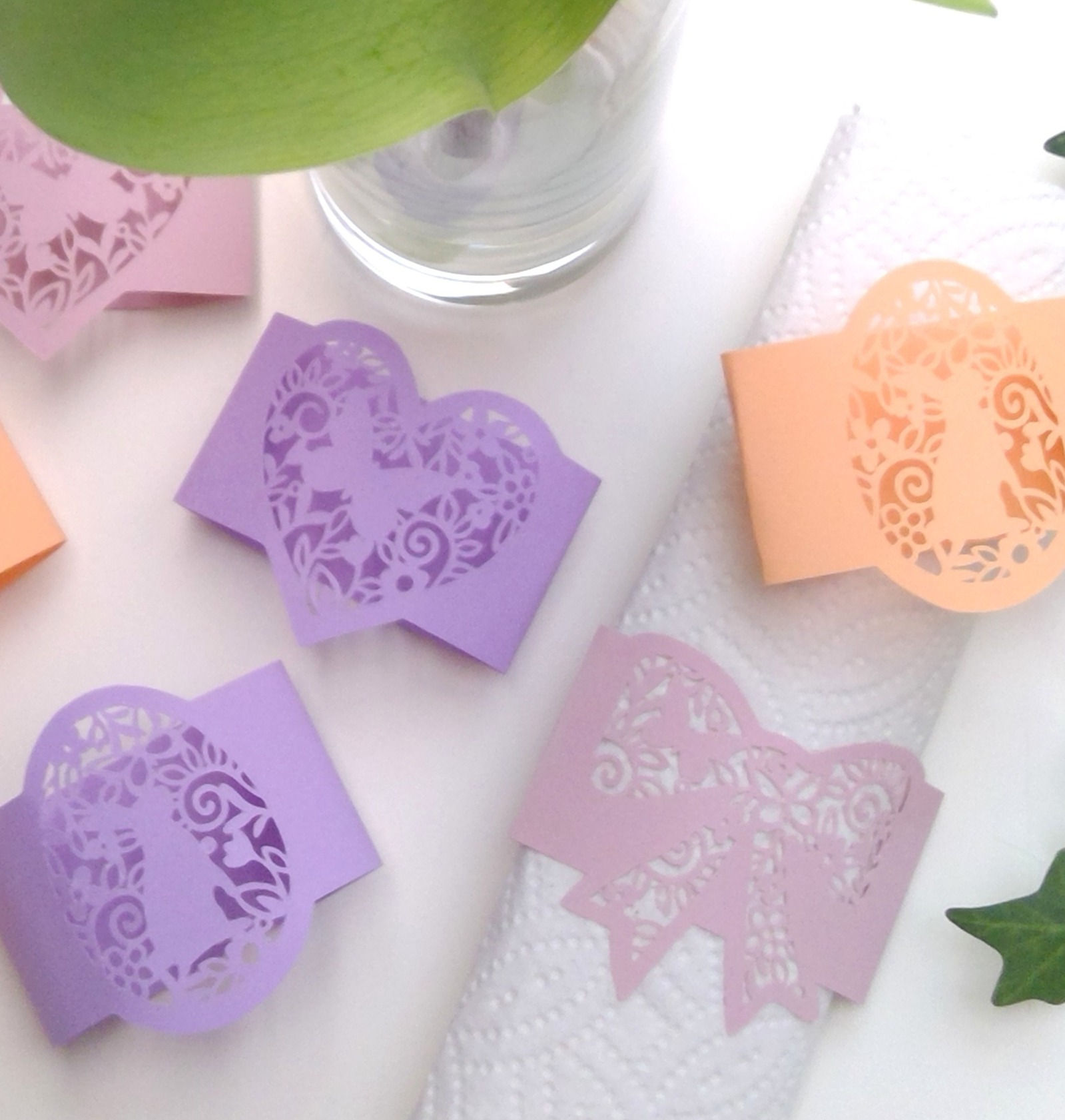 Serviettenringe Plotterdatei SVG DXF FCM