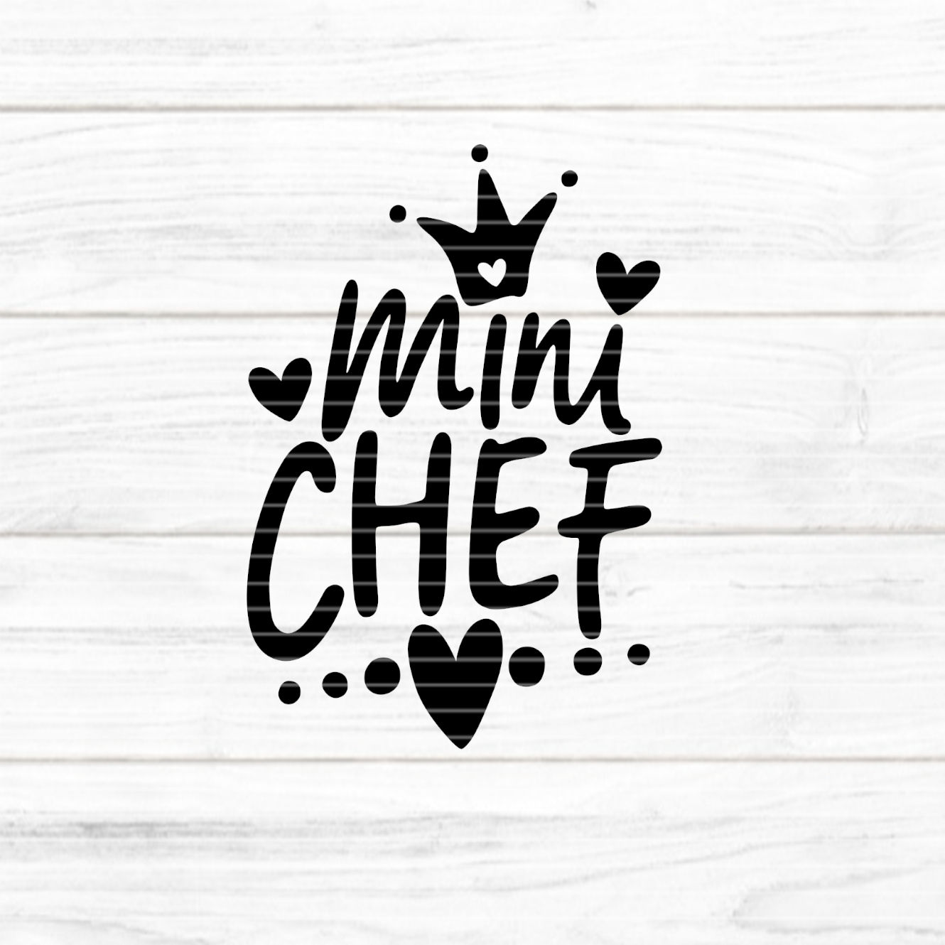 Mini Chef Plotterdatei SVG DXF FCM