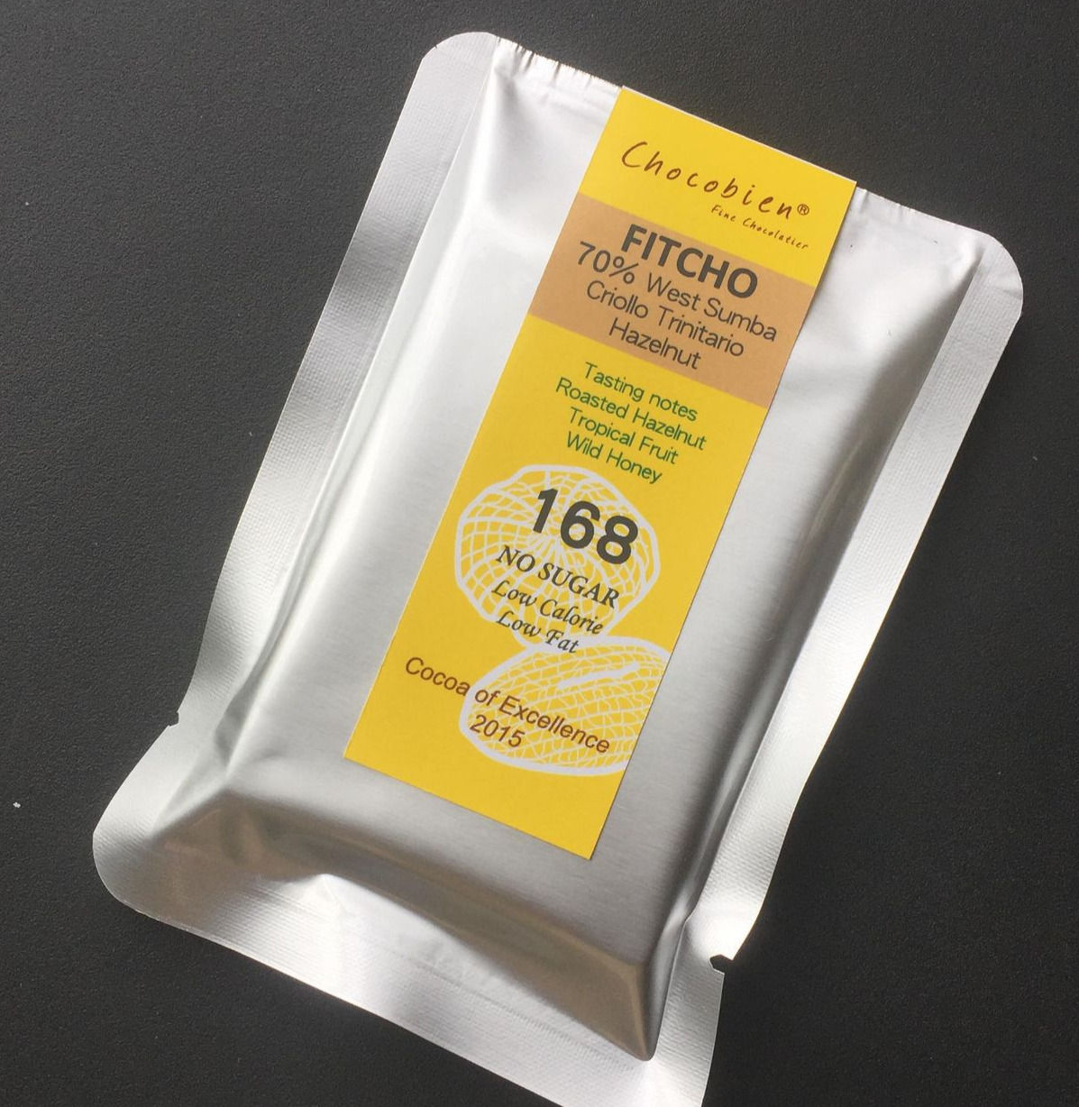 FITCHO sugar free hazelnut chocolate