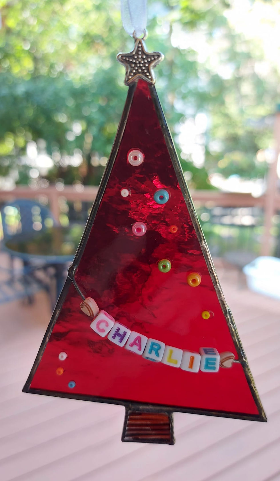 Making Christmas Ornaments  