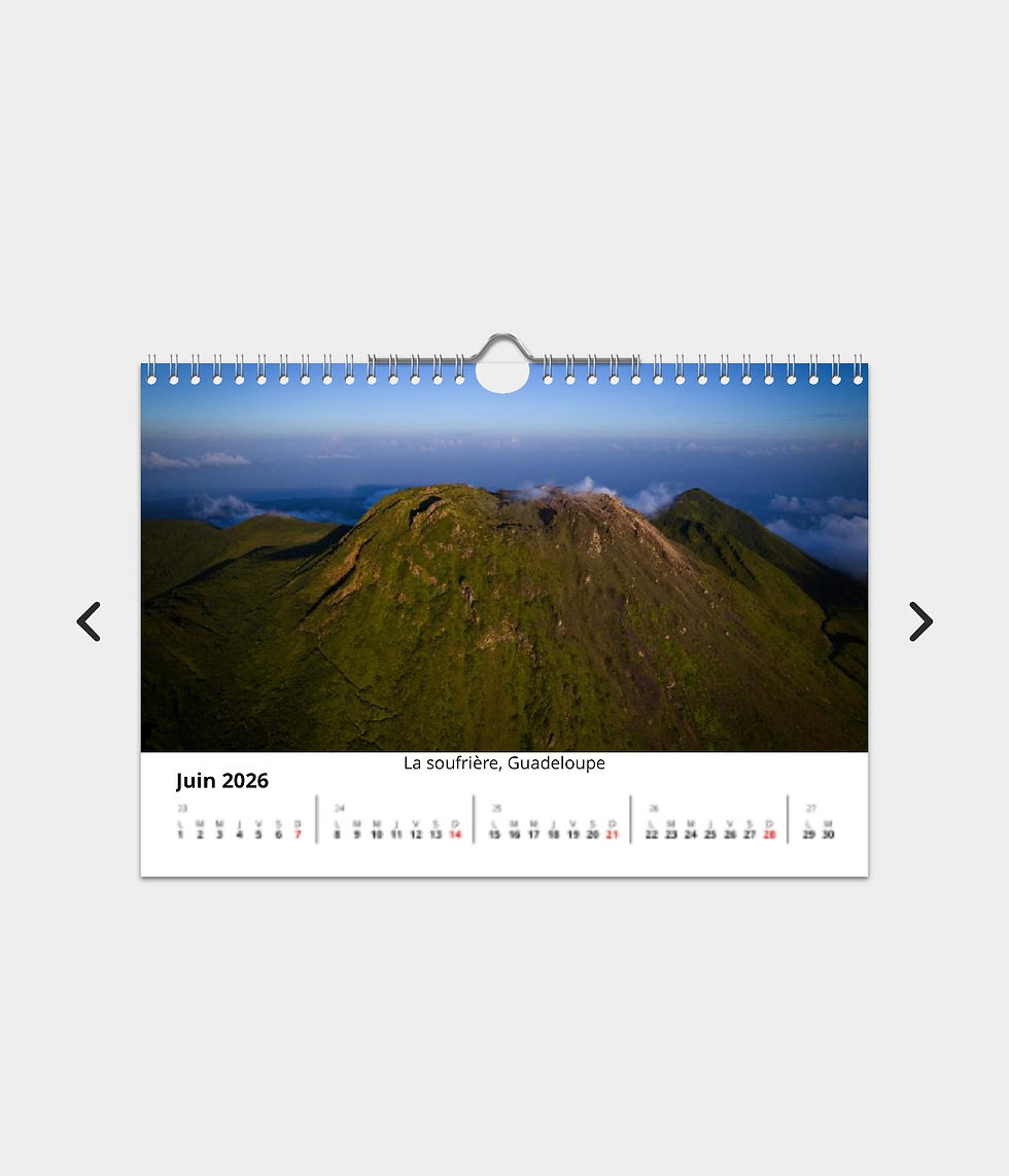 Miniature : Calendrier paysage 2026 ( format A4 paysage )