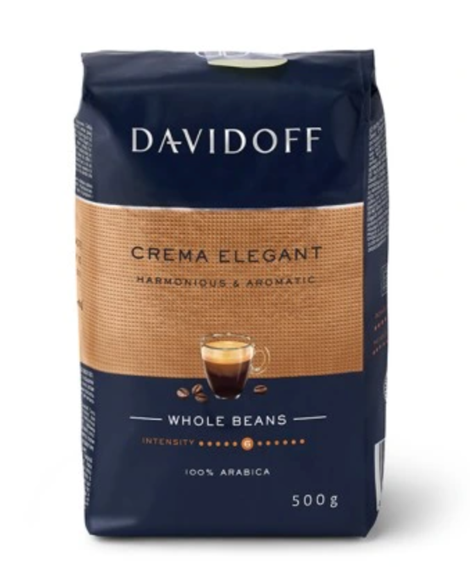 Kawa ziarnista Arabica Davidoff Crema Elegant 500 g Import z Niemiec