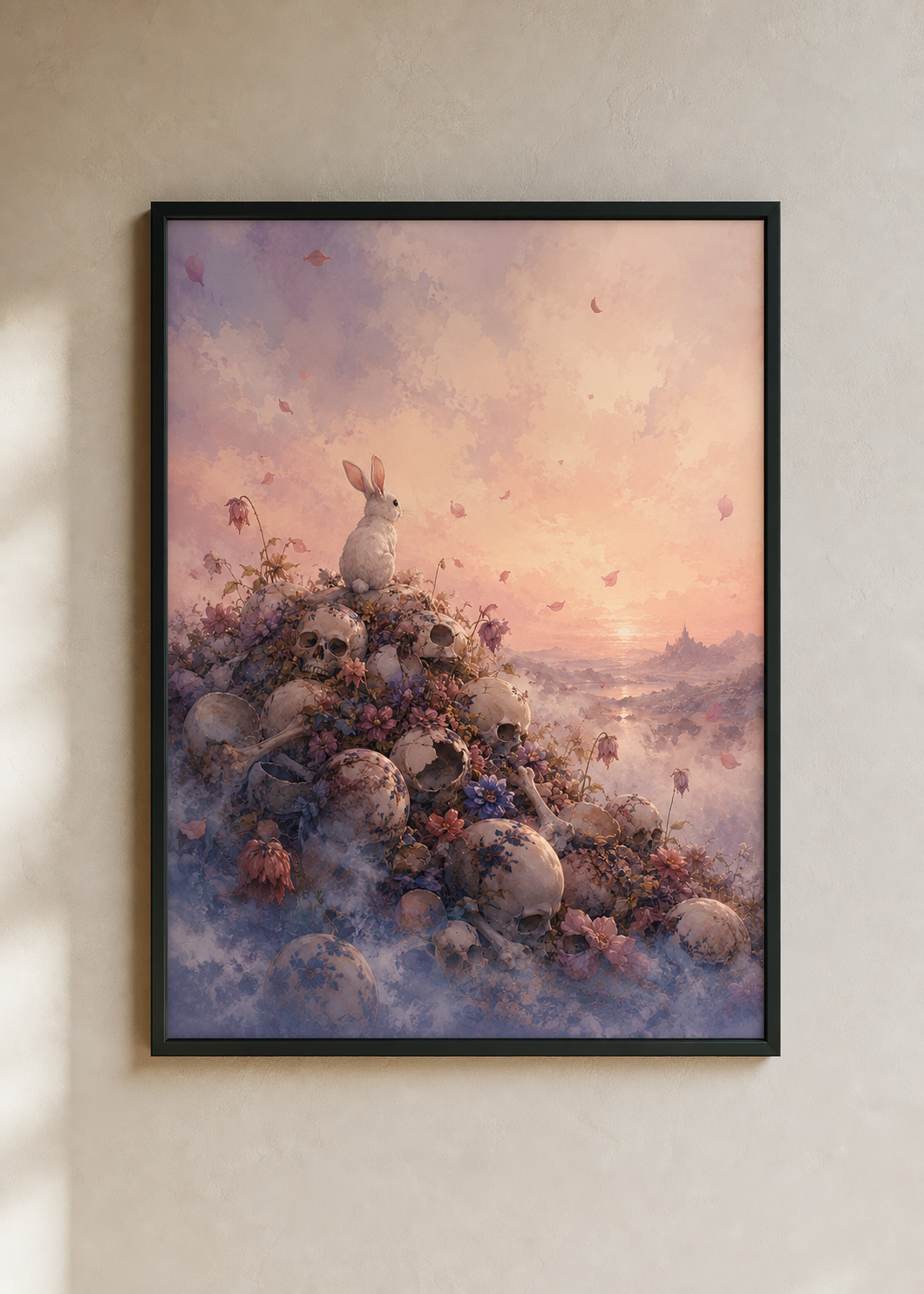 Lapin - douceur mortel | Décoration Animal - Gothique