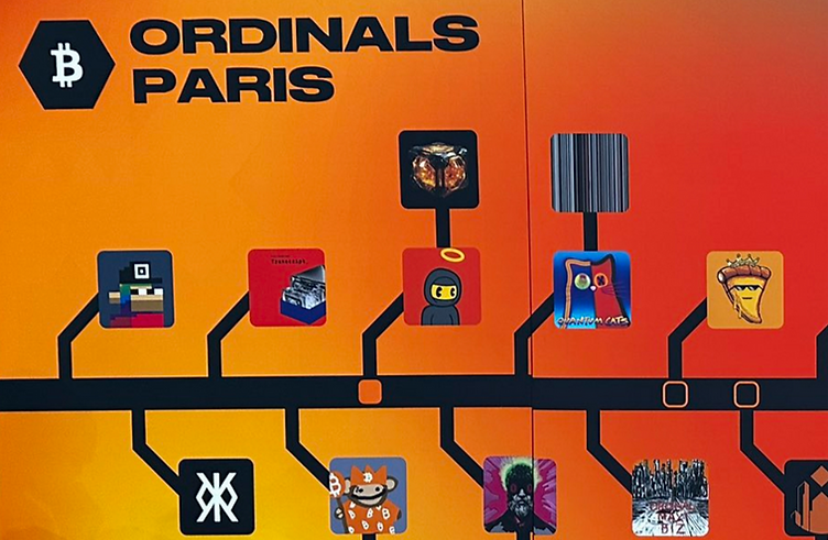 NFT Paris Ordinal Collection Display