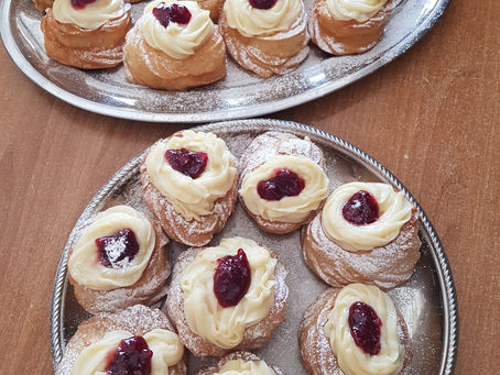 Zeppole di S. Giuseppe fritte e al forno