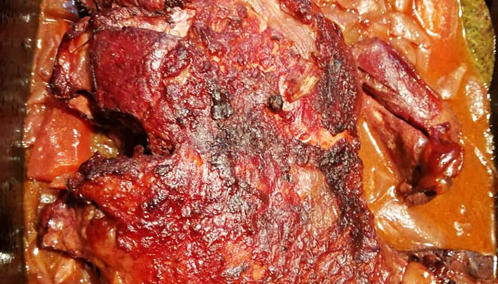 Brasato di Agnello al vino rosso