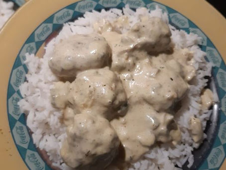 Polpette in Salsa di Mascarpone