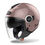 Thumbnail: Airoh Helios Urban Jet Helmet - Metalllic Rose (Medium Sport)