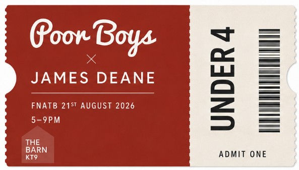 Under 4s Ticket FNATB 21st August 2026
