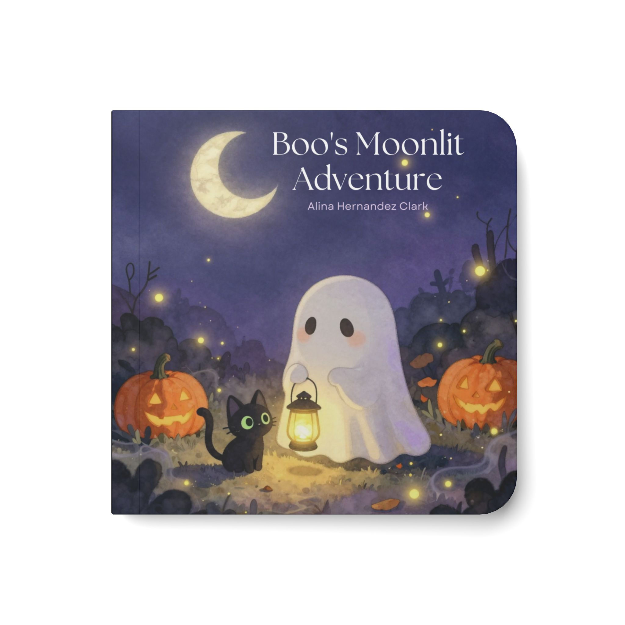 Board Book — Boo's Moonlit Adventure: Halloween Baby Board Book for Toddlers