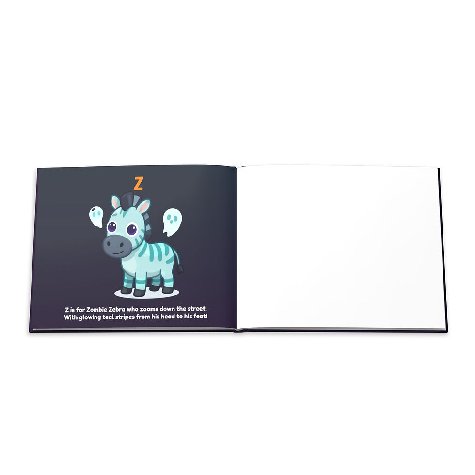 Thumbnail: Children's Hardcover Photo Book — "The Spooky Squad: An Alphabet Adventure"