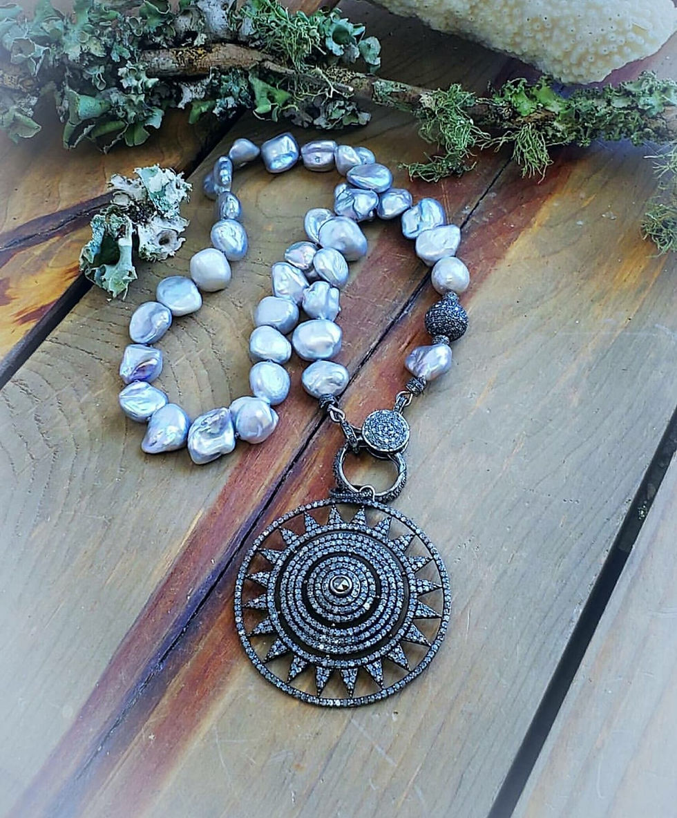 Thumbnail: Starburst Of Enlightenment Diamond Pendant